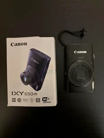 Canon IXY 650m (PowerShot) compact camera with box