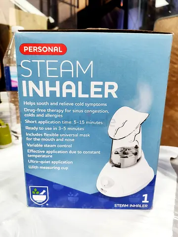 Personal Steam Inhaler - Brand New, Unused