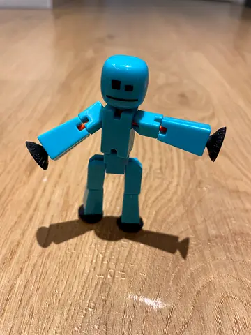 Stikbot figures for Stop-Motion Movie Making – 14 Figures + Accessories + Camera Stand
