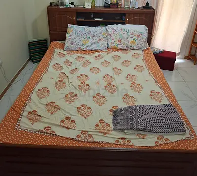 Queen size bed mattress free