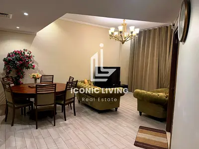 شقة أنيقة من غرفتي نوم + غرفة خادمة | مفروشة بالكامل