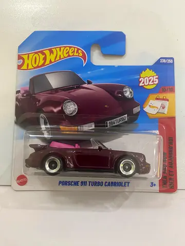 Hot Wheels 2025 Porsche 911 Turbo Cabriolet -