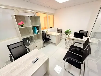Offer For The Day! Fitted Office | Direct from Owner | Near To Metro Station |