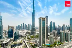 Burj Khalifa view | High floor | Large layout