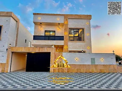 Villa with all registration and ownership fees included, ready to move in, in one of Ajman's most prestigious areas, freehold ownership.