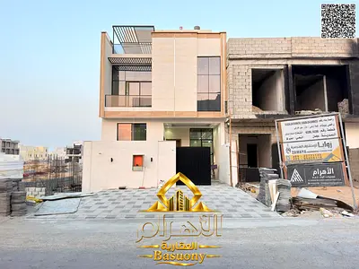 Townhouse for sale in Ajman | Al Helio 2 area | 5 rooms, majlis, hall and roof | Freehold ownership for all nationalities | Price includes registratio