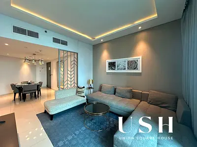 Furnished 1BR Apartment | DAMAC Maison Privé Tower B | Canal & Burj Khalifa Views