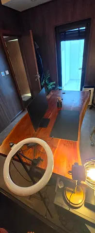 Custom Solid Wood Height-Adjustable Study / Office Table for sale