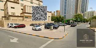 Residential and commercial plot on the corner of three streets (G+6), fourth plot from the Corniche,