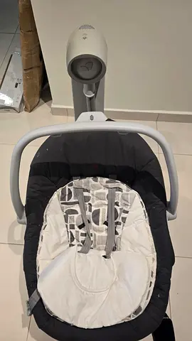 Joie Serina 2in1 Baby Swing & Rocker — Grey (Retail AED 749)