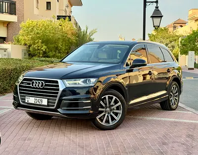 2017 Audi Q7 45TFSI Quattro GCC Low Mileage Accident Free Excellent Condition