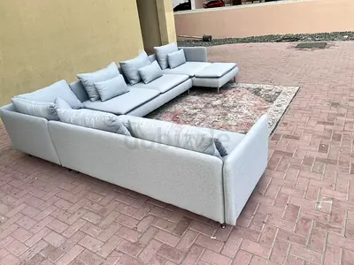 Brand new condition IKEA Sodhremn Corner U Shape Sofa Light gray Color