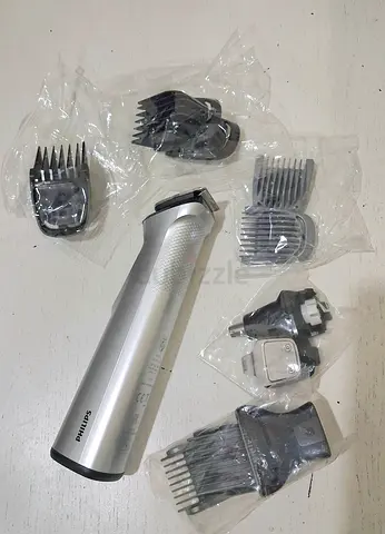Philips Premium Stainless Steel Multigroom Trimmer Set (IPX7 Waterproof)