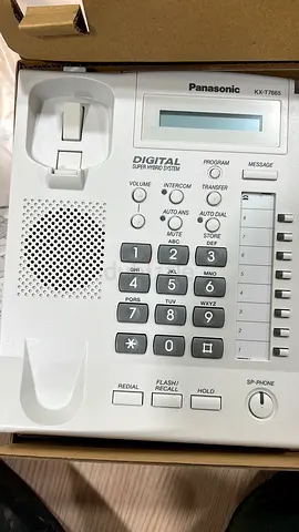 Brand New Panasonic KX-T7665X Digital Phone – Made in Japan