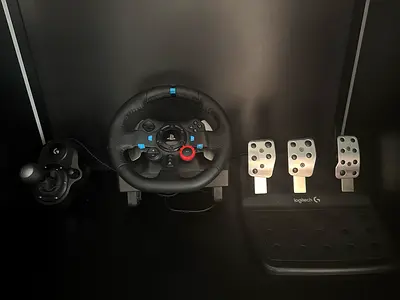 Logitech G29 Driving Wheel + Pedals + Shifter — Good Condition