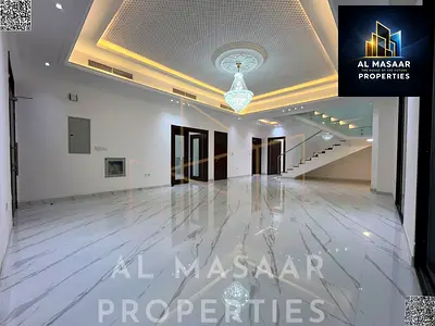 * فرصة استثمارية وسكنية راقية | فيلا فاخرة للبيع في العامرة - عجمان** امتلك فيلا مودرن بتصميم عصري ومساحات واسعة في منطقة العامرة الهادئة والقريبة م *