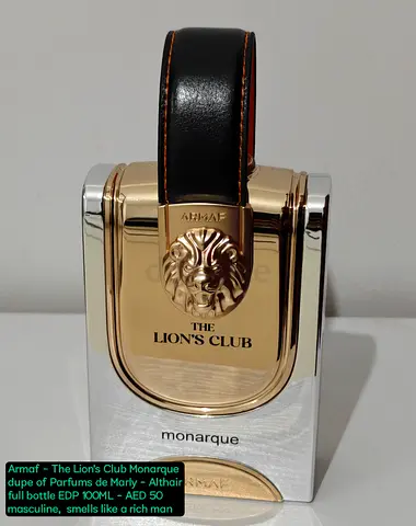 Armaf The Lion's Club Monarque perfume full bottle 100ml