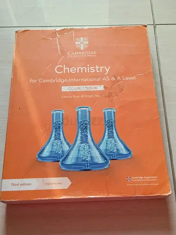 Chemistry for Cambridge International AS & A Level — Coursebook (3rd ed.)