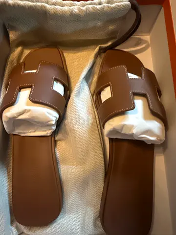 Hermes sandal  37 new with the invoice