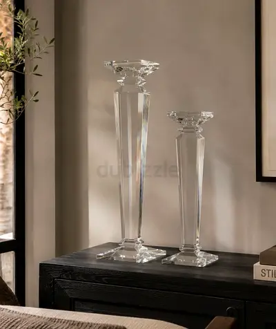 Crystal candle holders 2