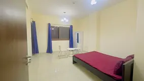 Master room with balcony attached washroom  4 mnt from al jaddaf metro station