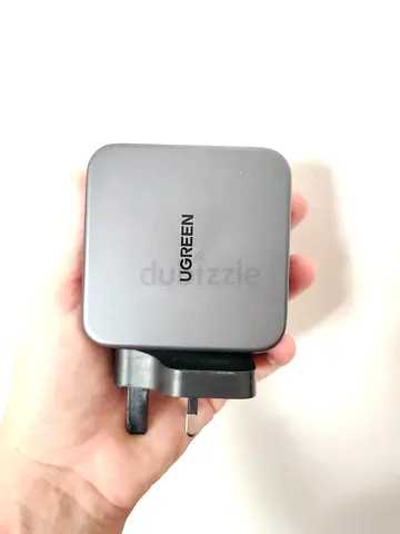 UGREEN Nexode 140W GaN Fast Wall Charger (3-Port: 2x USB-C, 1x USB-A) – UK Plug