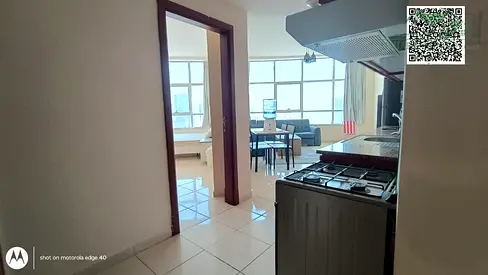 Sea View Furnished 1Bhk For Sale Orient Tower 226000/- down payment or full cash 400000/-Only with
