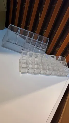 Clear Acrylic Makeup Organizer with Multiple Compartments