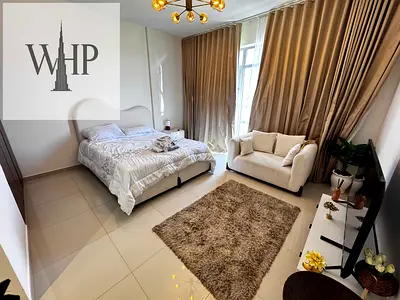 Modern fully Furnished studio with open view | All Amenities | Uptown al zahia sharjah