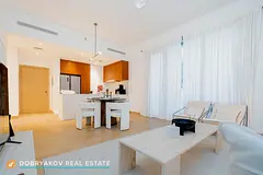 Vacant | Furnished | Side sea view | Private beach
