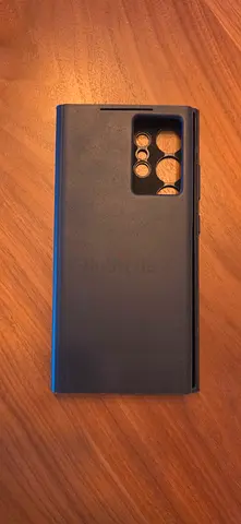 Samsung S24 Ultra original black flip phone case