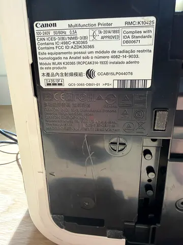 Canon Multifunction Printer (used) - Model RMC-K10-425 / PIXMA series