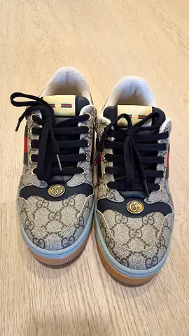 Gucci Canvas Low-top Sneakers - size 40