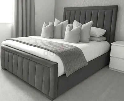 Dark gray colour 180* 200 king size Strong Bed
