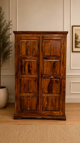 Marina Home Solid Wood Two Door Cabinet