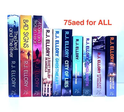 RJ Ellory book Collection