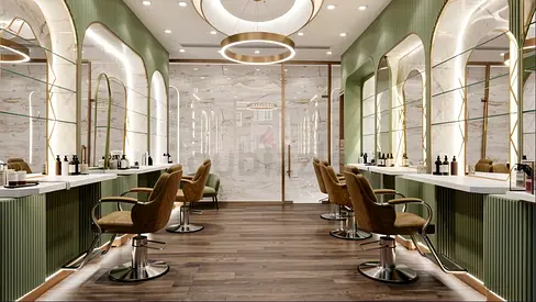 Furnished Shop for Perfume or Mens Gents Salon- License not included