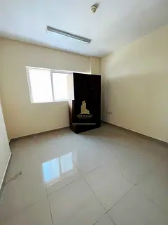 New Bilding Spacious 1Bhk With 2Washroom + Balcony Just In 38k For Family Close To Dubai Boarder Al