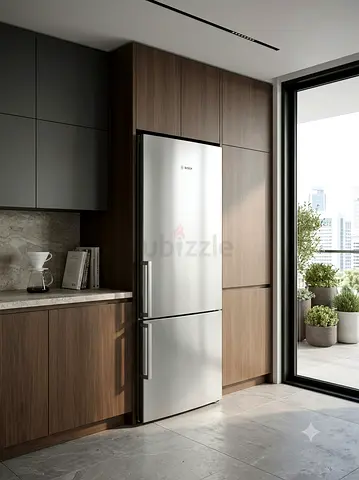 Bosch Bottom Freezer Fridge | New Model | Modern Design | Slightly Used