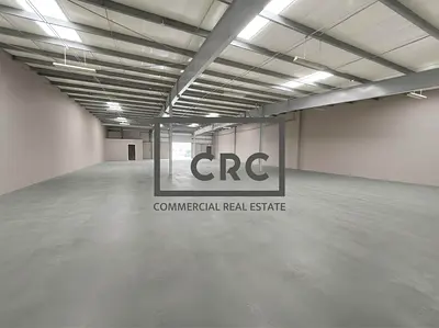 6-metre height | 2 Loading Bays | AED 32/Sq. Ft.