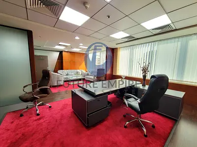 Fitted Office - Chiller Free Close To Metro Ready To Move