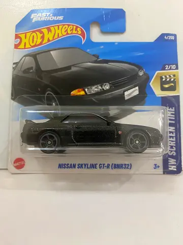Hot Wheels Nissan Skyline GT-R (BNR32) - Black,