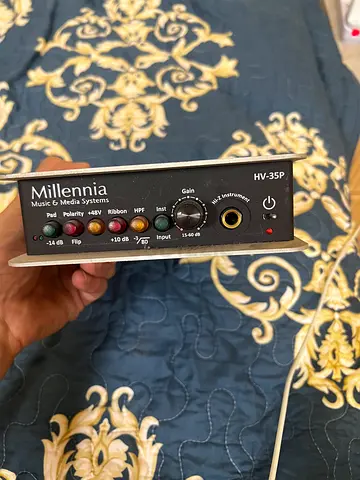 Millennia HV-35P Mini Stereo Amplifier - Compact Karaoke/Audio Unit
