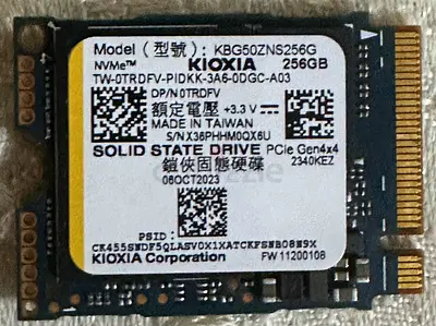 KIOXIA NVMe SSD 256GB