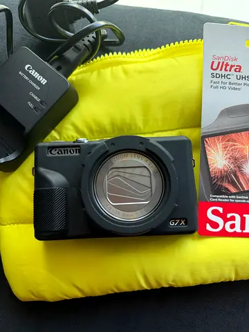 Canon PowerShot G7X Mark III Digital Camera with Accessories