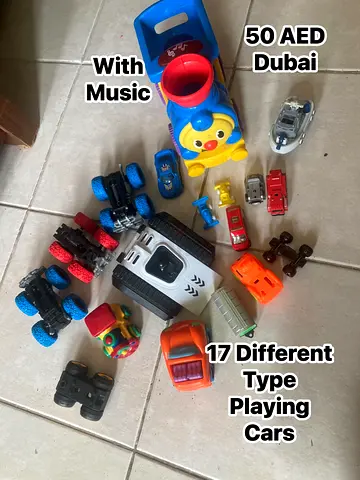 Kids playing cars