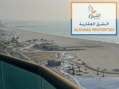 A great deal on an office for rent on Ajman Corniche 3 rooms and a hall for annual rent – ​​directly on Ajman Corniche 🔥 Direct sea view
