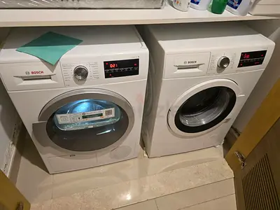 Bosch series 6 9kg washer 9kg dryer separate set