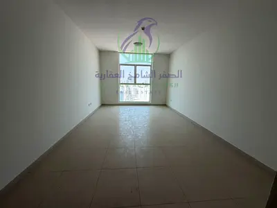 2-bedroom apartment for rent in Al Taawun, second occupancy, 3 bathrooms, parking, practical layout, comfortable spaces and payment in 4 cheques.
