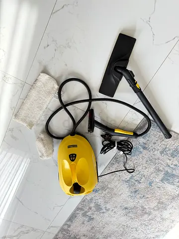 Karcher Steam Cleaner with Accessories - Excellent Condition